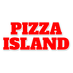 Pizza Island logo.